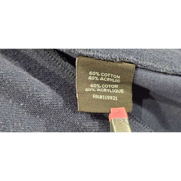 Vintage 90s Rugby USA Starter Jacket Varsity Letterman Patches Zip Navy Blue 2XL - Picture 11 of 16